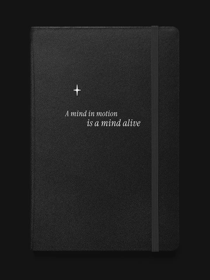 A mind in motion notebook product image