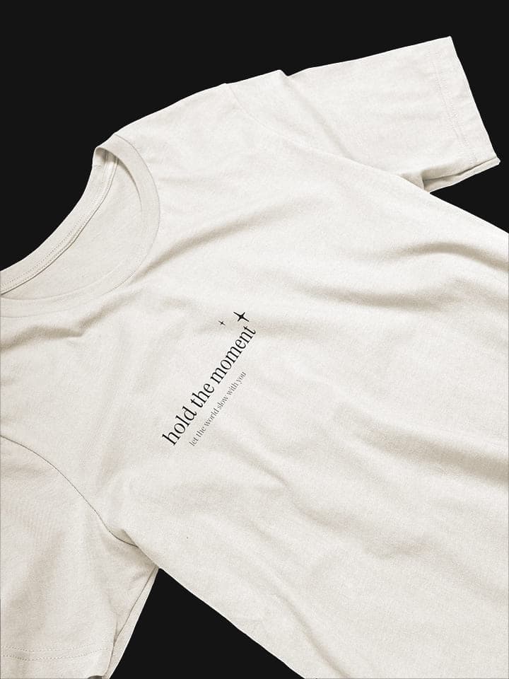 Hold the moment t-shirt product image